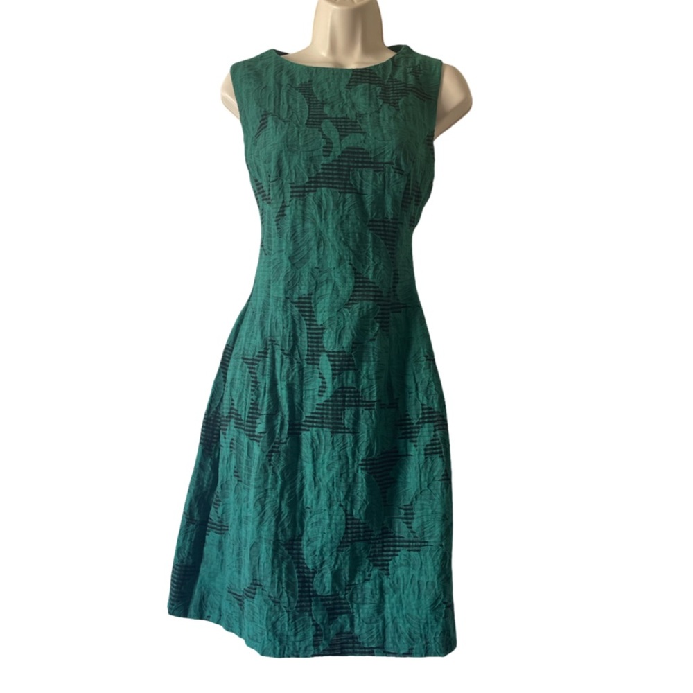 Eva Mendes for New York & Company Green Midi Dress